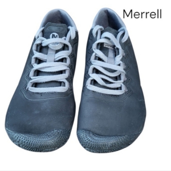 Merrell Vapor Glove 3 Barefoot Trail  Athletic Run Tennis Shoe Sneaker Black 8.5 - Picture 1 of 11